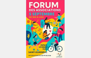 FORUM DES ASSOCIATIONS ST DOMINEUC