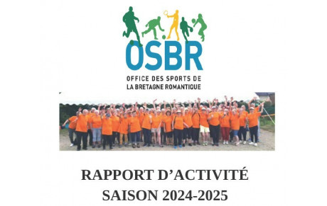 Rapport d'activité 2024-2025
