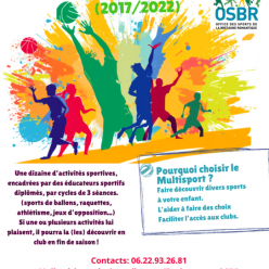 INSCRIPTIONS ECOLES MULTISPORTS 2026-2027