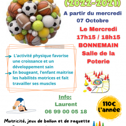 NOUVELLE ECOLE MULTISPORT 4-5 ANS A BONNEMAIN